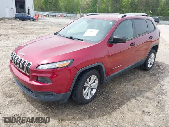 ✅ 2015 Jeep Cherokee Sport • VIN: 1C4PJLAB8FW669796 • Лот: 44802445. Опубліковано раніше на IAAI з пробігом 145 365 миль. Безкоштовний доступ до архіву аукціонних продажів зі США та докладний звіт про історію автомобіля на DreamBid. Зображення 2.
