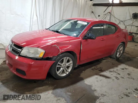 ✅ 2012 Dodge Avenger SXT • VIN: 1C3CDZCB0CN312883 • Lot: 67203875. Listed on Copart with 168,100 mi. Free auction sales archive from the USA and detailed vehicle history report at DreamBid. Image 1.