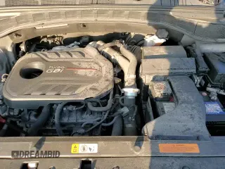 2017 Hyundai Santa Fe 2.0T with VIN 5XYZUDLAXHG453538, listed as a Copart auction lot 69907165 with 102,694 mi miles and Salvage title. Bid and sale history available at DreamBid. Image 14.