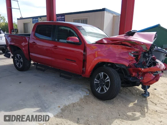 ✅ 2019 Toyota Tacoma TRD Sport • VIN: 3TMAZ5CN2KM105282 • Lot: 44900968. Listed on IAAI with 127,862 mi. Free auction sales archive from the USA and detailed vehicle history report at DreamBid. Image 1.