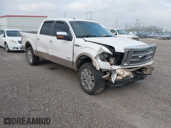 ✅ 2011 Ford F-150 XLT • VIN: 1FTFW1ET9BKD90573 • Lot: 44982965. Listed on IAAI with 169,415 mi. Free auction sales archive from the USA and detailed vehicle history report at DreamBid. Image 1.