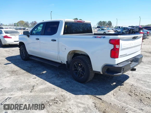 ✅ 2024 Chevrolet Silverado 1500 Work Truck • VIN: 3GCUDAED3RG463086 • Lot: 44626269. Listed on IAAI with 34,288 mi. Free auction sales archive from the USA and detailed vehicle history report at DreamBid. Image 3.