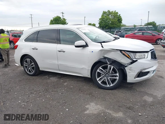 ✅ 2020 Acura MDX Hybrid Sport • VIN: 5J8YD7H77LL001524 • Лот: 45088317. Опубліковано раніше на IAAI з пробігом 98 413 миль. Безкоштовний доступ до архіву аукціонних продажів зі США та докладний звіт про історію автомобіля на DreamBid. Зображення 1.