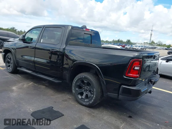 ✅ 2025 Ram 1500 Big Horn • VIN: 1C6RREFG4SN671375 • Лот: 43289482. Опубліковано раніше на IAAI з пробігом 3 136 миль. Безкоштовний доступ до архіву аукціонних продажів зі США та докладний звіт про історію автомобіля на DreamBid. Зображення 3.