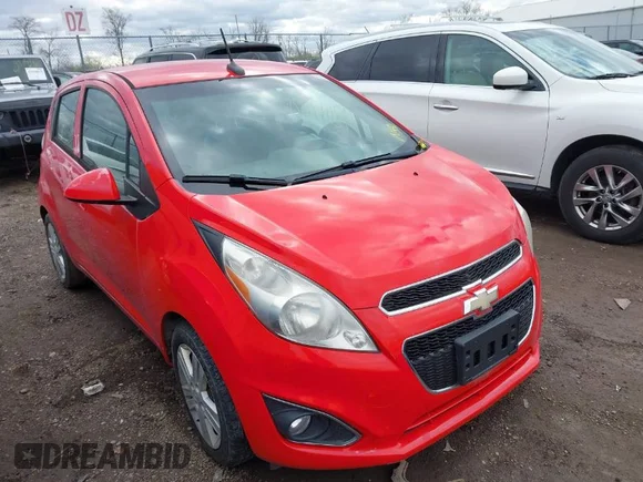✅ 2014 Chevrolet Spark LT • VIN: KL8CD6S97EC582483 • Lot: 42047428. Listed on IAAI with 140,206 mi. Free auction sales archive from the USA and detailed vehicle history report at DreamBid. Image 1.