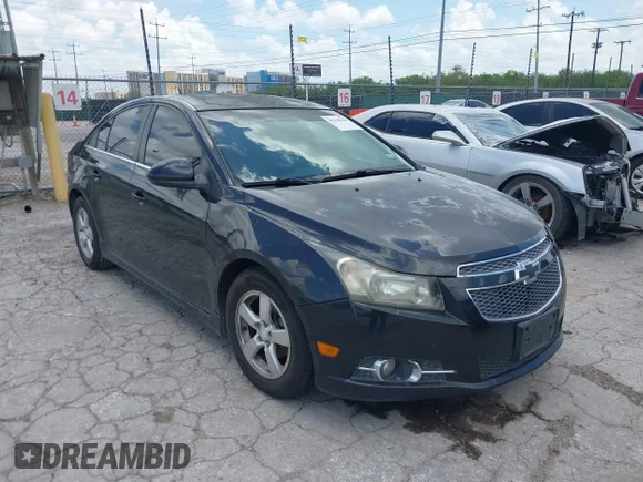 ✅ 2013 Chevrolet Cruze 1LT • VIN: 1G1PC5SB6D7178485 • Lot: 45338366. Listed on IAAI with 121,530 mi. Free auction sales archive from the USA and detailed vehicle history report at DreamBid. Image 1.