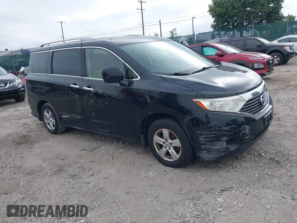 ✅ 2014 Nissan Quest SL • VIN: JN8AE2KP0E9102546 • Lot: 42978472. Listed on IAAI with 141,081 mi. Free auction sales archive from the USA and detailed vehicle history report at DreamBid. Image 1.