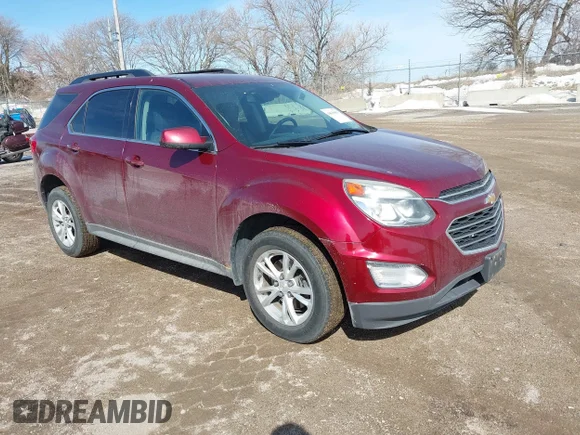 ✅ 2017 Chevrolet Equinox LT • VIN: 2GNFLFEK3H6238210 • Lot: 44638451. Listed on IAAI with 134,928 mi. Free auction sales archive from the USA and detailed vehicle history report at DreamBid. Image 1.