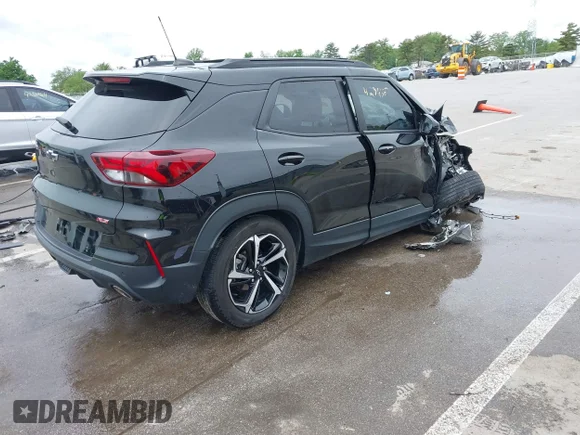 ✅ 2021 Chevrolet TrailBlazer RS • VIN: KL79MUSL6MB138398 • Lot: 42330452. Listed on IAAI with 91,785 mi. Free auction sales archive from the USA and detailed vehicle history report at DreamBid. Image 4.