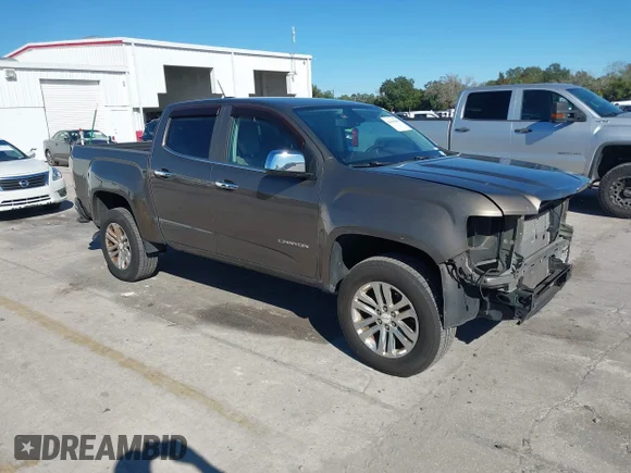 ✅ 2016 GMC Canyon 2WD SLT • VIN: 1GTG5DE37G1381568 • Lot: 44166588. Listed on IAAI with 145,097 mi. Free auction sales archive from the USA and detailed vehicle history report at DreamBid. Image 1.