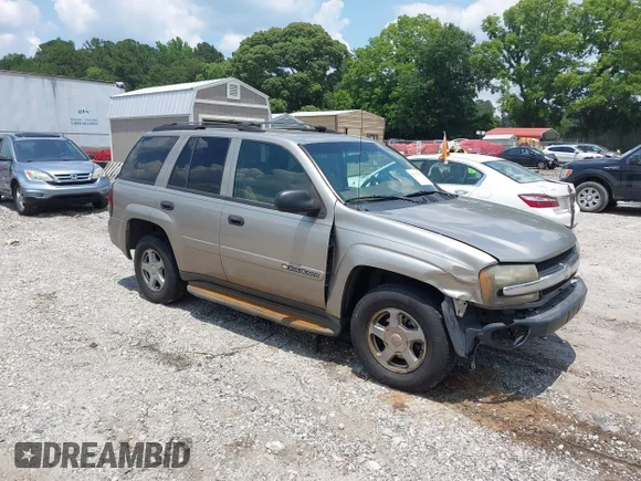 ✅ 2002 Chevrolet TrailBlazer LTZ • VIN: 1GNDT13S722446852 • Lot: 45363200. Wystawiony na IAAI z przebiegiem 119 283 mil. Bezpłatny archiwum sprzedaży aukcyjnych z USA i szczegółowy raport historii pojazdu na DreamBid. Zdjęcie 1.
