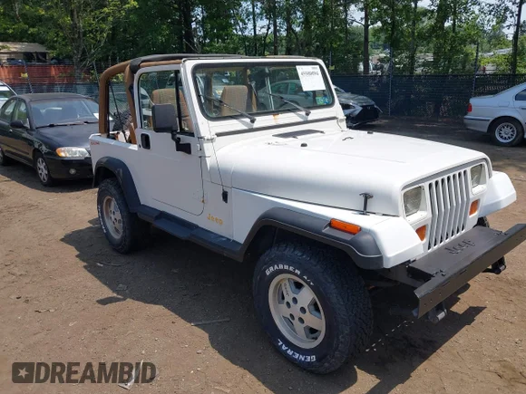 ✅ 1995 Jeep Wrangler S • VIN: 1J4FY19P3SP302539 • Лот: 45500094. Опубліковано раніше на IAAI з пробігом 237 254 миль. Безкоштовний доступ до архіву аукціонних продажів зі США та докладний звіт про історію автомобіля на DreamBid. Зображення 1.