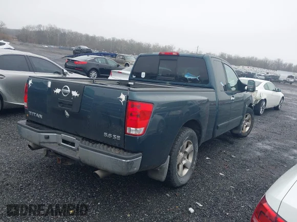 ✅ 2004 Nissan Titan XE • VIN: 1N6AA06A84N566348 • Lot: 38569606. Wystawiony na IAAI z przebiegiem 213 823 mil. Bezpłatny archiwum sprzedaży aukcyjnych z USA i szczegółowy raport historii pojazdu na DreamBid. Zdjęcie 4.