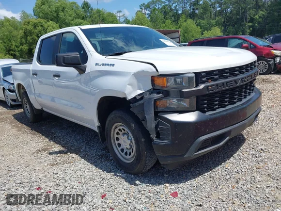 ✅ 2019 Chevrolet Silverado 1500 Work Truck • VIN: 1GCPWAEF5KZ177299 • Lot: 42268180. Listed on IAAI with 165,995 mi. Free auction sales archive from the USA and detailed vehicle history report at DreamBid. Image 1.