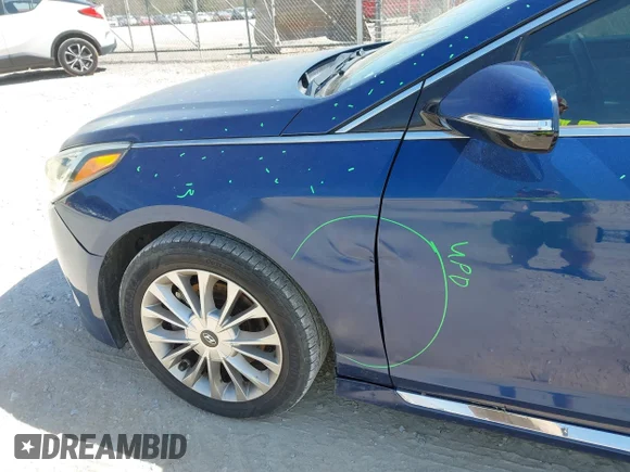 ✅ 2015 Hyundai Sonata Sport • VIN: 5NPE34AF1FH014704 • Lot: 44634127. Wystawiony na IAAI z przebiegiem 116 562 mil. Bezpłatny archiwum sprzedaży aukcyjnych z USA i szczegółowy raport historii pojazdu na DreamBid. Zdjęcie 6.