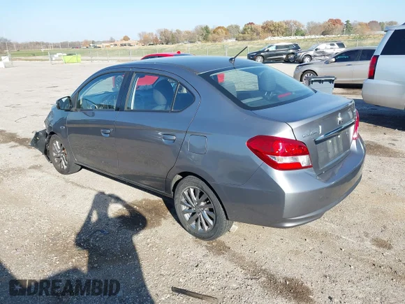 ✅ 2018 Mitsubishi Mirage SE • VIN: ML32F4FJ4JHF10391 • Lot: 43711694. Wystawiony na IAAI z przebiegiem 67 725 mil. Bezpłatny archiwum sprzedaży aukcyjnych z USA i szczegółowy raport historii pojazdu na DreamBid. Zdjęcie 3.