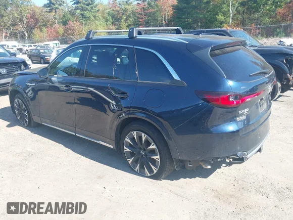 ✅ 2024 Mazda CX-90 S Premium Plus • VIN: JM3KKEHC1R1168288 • Lot: 43372294. Wystawiony na IAAI z przebiegiem 22 137 mil. Bezpłatny archiwum sprzedaży aukcyjnych z USA i szczegółowy raport historii pojazdu na DreamBid. Zdjęcie 3.