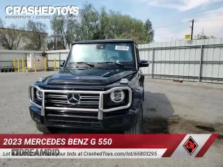 ✅ 2023 Mercedes-Benz G 550 • VIN: W1NYC6BJ8PX473772 • Lot: 65803295. Wystawiony na Copart z przebiegiem 23 681 mil. Bezpłatny archiwum sprzedaży aukcyjnych z USA i szczegółowy raport historii pojazdu na DreamBid. Zdjęcie 18.