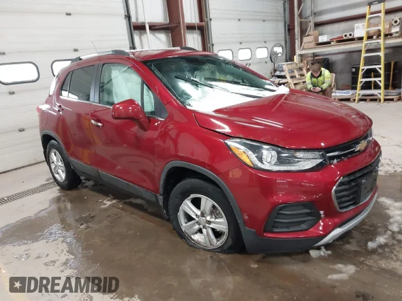 ✅ 2019 Chevrolet Trax LT • VIN: 3GNCJLSB7KL356663 • Лот: 44212069. Опубліковано раніше на IAAI з пробігом 41 112 миль. Безкоштовний доступ до архіву аукціонних продажів зі США та докладний звіт про історію автомобіля на DreamBid. Зображення 1.