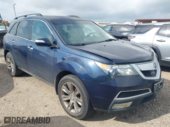 ✅ 2011 Acura MDX Advance • VIN: 2HNYD2H55BH529861 • Lot: 45315163. Wystawiony na IAAI z przebiegiem 225 470 mil. Bezpłatny archiwum sprzedaży aukcyjnych z USA i szczegółowy raport historii pojazdu na DreamBid. Zdjęcie 1.