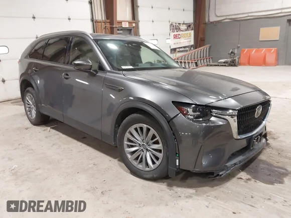 ✅ 2024 Mazda CX-90 Preferred Plus • VIN: JM3KKCHD3R1107022 • Lot: 44716828. Listed on IAAI with 47,972 mi. Free auction sales archive from the USA and detailed vehicle history report at DreamBid. Image 1.