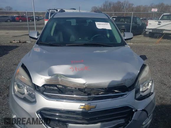 ✅ 2017 Chevrolet Equinox LT • VIN: 2GNALCEK9H1600403 • Lot: 44115527. Listed on IAAI with 56,105 mi. Free auction sales archive from the USA and detailed vehicle history report at DreamBid. Image 10.