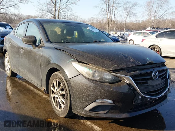 ✅ 2014 Mazda 3 i Grand Touring • VIN: JM1BM1W7XE1193752 • Лот: 44429600. Опубликован ранее на IAAI с пробегом 158 816 миль. Бесплатный доступ к архиву аукционных продаж из США и подробный отчёт об истории автомобиля на DreamBid. Изображение 1.