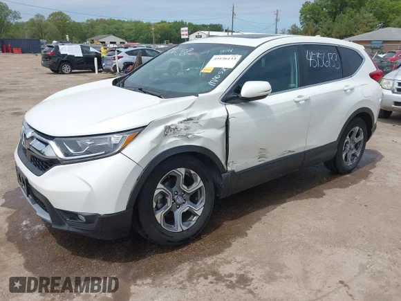 ✅ 2018 Honda CR-V EX • VIN: 5J6RW2H56JL021902 • Lot: 45156133. Listed on IAAI with 49,826 mi. Free auction sales archive from the USA and detailed vehicle history report at DreamBid. Image 2.