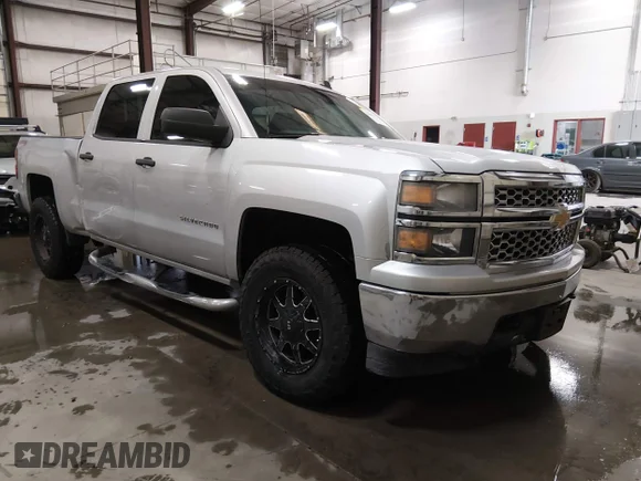 ✅ 2014 Chevrolet Silverado 1500 LT • VIN: 3GCUKREC8EG436780 • Lot: 44598408. Listed on IAAI with 151,057 mi. Free auction sales archive from the USA and detailed vehicle history report at DreamBid. Image 1.