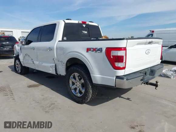 ✅ 2022 Ford F-150 XL • VIN: 1FTFW1E54NFA77848 • Lot: 44623781. Wystawiony na IAAI z przebiegiem 80 479 mil. Bezpłatny archiwum sprzedaży aukcyjnych z USA i szczegółowy raport historii pojazdu na DreamBid. Zdjęcie 3.