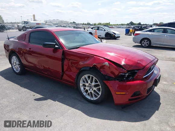 ✅ 2014 Ford Mustang Premium • VIN: 1ZVBP8AM9E5327234 • Лот: 45346038. Опубліковано раніше на IAAI з пробігом 129 339 миль. Безкоштовний доступ до архіву аукціонних продажів зі США та докладний звіт про історію автомобіля на DreamBid. Зображення 1.