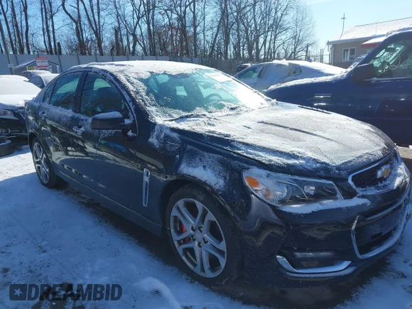 ✅ 2017 Chevrolet SS • VIN: 6G3F15RW5HL302117 • Lot: 41394283. Listed on IAAI with 14,185 mi. Free auction sales archive from the USA and detailed vehicle history report at DreamBid. Image 1.