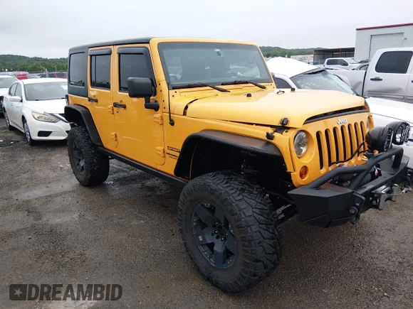 ✅ 2013 Jeep Wrangler Unlimited Sport • VIN: 1C4HJWDG4DL502427 • Лот: 45152775. Опубликован ранее на IAAI с пробегом 150 031 миль. Бесплатный доступ к архиву аукционных продаж из США и подробный отчёт об истории автомобиля на DreamBid. Изображение 1.