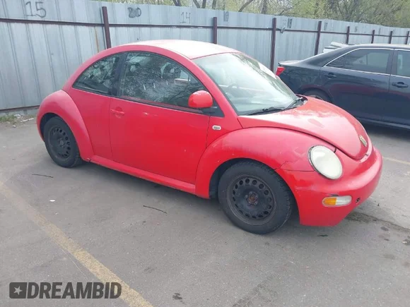 ✅ 1999 Volkswagen Beetle GLS • VIN: 3VWCC21C4XM411298 • Лот: 42036600. Опубликован ранее на IAAI с пробегом 205 067 миль. Бесплатный доступ к архиву аукционных продаж из США и подробный отчёт об истории автомобиля на DreamBid. Изображение 1.