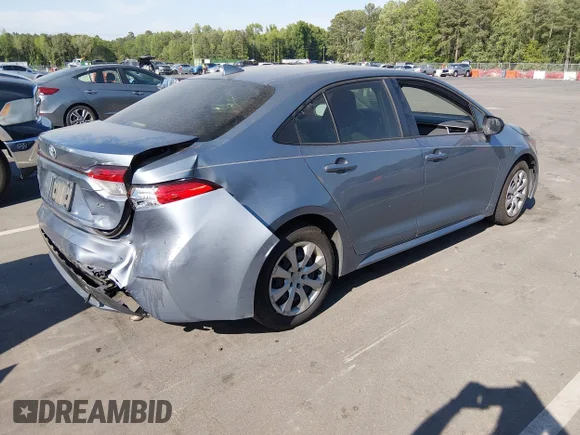 ✅ 2022 Toyota Corolla LE • VIN: JTDEPMAE1NJ193988 • Lot: 44911829. Wystawiony na IAAI z przebiegiem 78 875 mil. Bezpłatny archiwum sprzedaży aukcyjnych z USA i szczegółowy raport historii pojazdu na DreamBid. Zdjęcie 4.