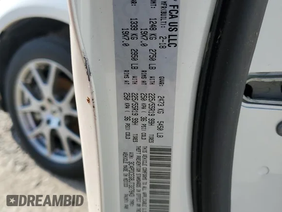 ✅ 2018 Dodge Journey GT • VIN: 3C4PDCEG8JT327843 • Лот: 74821014. Опубліковано раніше на Copart з пробігом 38 615 миль. Безкоштовний доступ до архіву аукціонних продажів зі США та докладний звіт про історію автомобіля на DreamBid. Зображення 13.