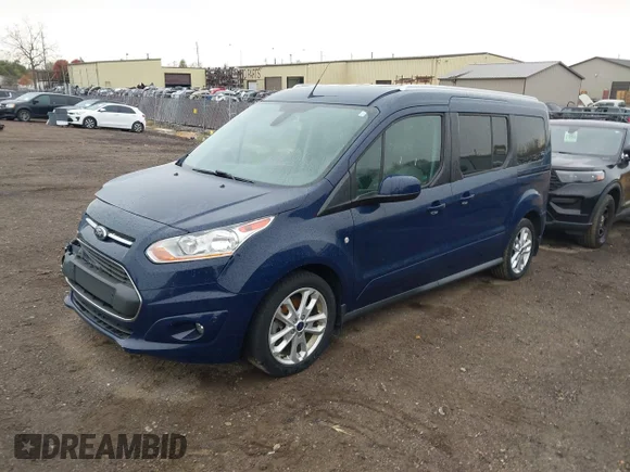 ✅ 2015 Ford Transit Connect Titanium • VIN: NM0GE9G75F1223741 • Lot: 43585240. Wystawiony na IAAI z przebiegiem 33 715 mil. Bezpłatny archiwum sprzedaży aukcyjnych z USA i szczegółowy raport historii pojazdu na DreamBid. Zdjęcie 2.
