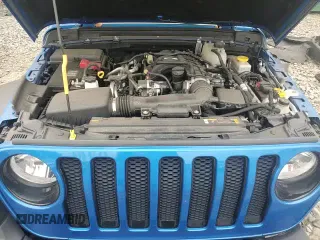 ✅ 2023 Jeep Wrangler Sport • VIN: 1C4HJXDG1PW550587 • Lot: 81192025. Listed on Copart with 24,750 mi. Free auction sales archive from the USA and detailed vehicle history report at DreamBid. Image 16.