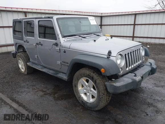 ✅ 2018 Jeep Wrangler Unlimited Willys Wheeler • VIN: 1C4BJWDG1JL931350 • Lot: 44464304. Wystawiony na IAAI z przebiegiem 105 097 mil. Bezpłatny archiwum sprzedaży aukcyjnych z USA i szczegółowy raport historii pojazdu na DreamBid. Zdjęcie 1.