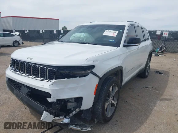 ✅ 2025 Jeep Grand Cherokee Limited • VIN: 1C4RJJBGXS8676237 • Lot: 44786965. Wystawiony na IAAI z przebiegiem 29 740 mil. Bezpłatny archiwum sprzedaży aukcyjnych z USA i szczegółowy raport historii pojazdu na DreamBid. Zdjęcie 2.