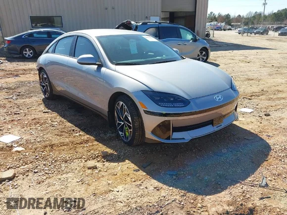 ✅ 2023 Hyundai Ioniq 6 SEL • VIN: KMHM34AC0PA029135 • Lot: 41652488. Wystawiony na IAAI z przebiegiem 16 453 mil. Bezpłatny archiwum sprzedaży aukcyjnych z USA i szczegółowy raport historii pojazdu na DreamBid. Zdjęcie 1.