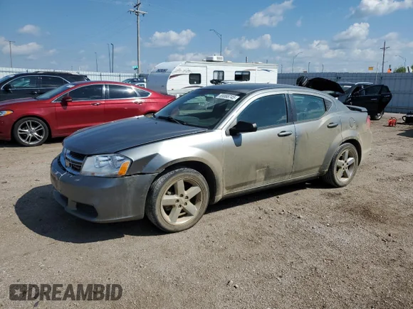✅ 2012 Dodge Avenger SE • VIN: 1C3CDZABXCN289972 • Lot: 69088745. Listed on Copart with 215,231 mi. Free auction sales archive from the USA and detailed vehicle history report at DreamBid. Image 1.