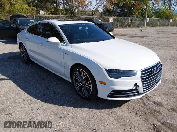✅ 2018 Audi A7 Premium Plus • VIN: WAUW3AFC8JN102916 • Lot: 44360019. Listed on IAAI with 67,448 mi. Free auction sales archive from the USA and detailed vehicle history report at DreamBid. Image 1.