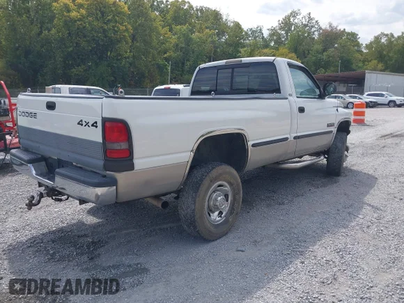 ✅ 1999 Dodge 2500 • VIN: 3B7KF2668XM543277 • Lot: 43185433. Listed on IAAI with 161,768 mi. Free auction sales archive from the USA and detailed vehicle history report at DreamBid. Image 4.