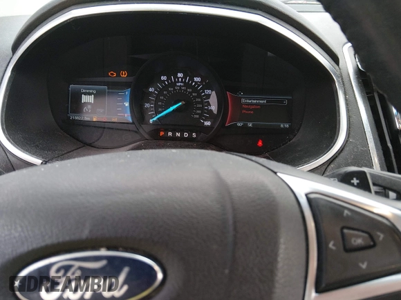 ✅ 2016 Ford Edge Titanium • VIN: 2FMPK3K81GBB48109 • Lot: 44517239. Wystawiony na IAAI z przebiegiem 218 822 mil. Bezpłatny archiwum sprzedaży aukcyjnych z USA i szczegółowy raport historii pojazdu na DreamBid. Zdjęcie 7.