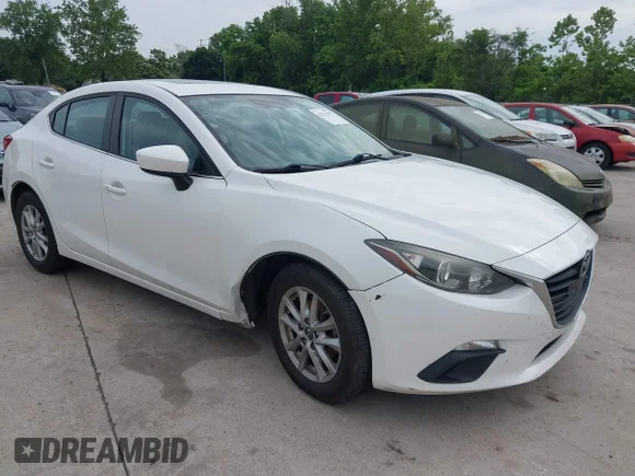 ✅ 2014 Mazda 3 i Touring • VIN: JM1BM1V77E1130593 • Lot: 45211987. Wystawiony na IAAI z przebiegiem 157 988 mil. Bezpłatny archiwum sprzedaży aukcyjnych z USA i szczegółowy raport historii pojazdu na DreamBid. Zdjęcie 1.
