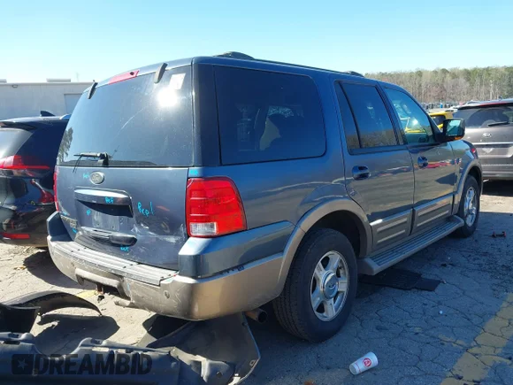 ✅ 2003 Ford Expedition Eddie Bauer • VIN: 1FMFU18L03LC04444 • Lot: 41805302. Wystawiony na IAAI z przebiegiem 217 505 mil. Bezpłatny archiwum sprzedaży aukcyjnych z USA i szczegółowy raport historii pojazdu na DreamBid. Zdjęcie 4.
