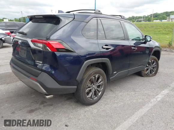 ✅ 2023 Toyota RAV4 Hybrid Limited • VIN: 4T3D6RFV9PU133076 • Lot: 45130767. Wystawiony na IAAI z przebiegiem 36 948 mil. Bezpłatny archiwum sprzedaży aukcyjnych z USA i szczegółowy raport historii pojazdu na DreamBid. Zdjęcie 4.