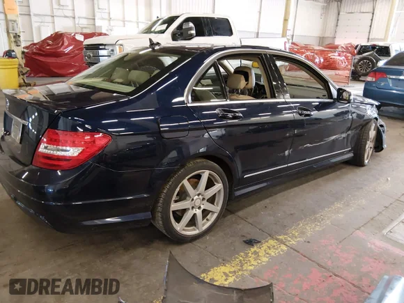 ✅ 2014 Mercedes-Benz C 250 Sport • VIN: WDDGF4HB6EG247019 • Lot: 44846489. Listed on IAAI with 132,445 mi. Free auction sales archive from the USA and detailed vehicle history report at DreamBid. Image 4.