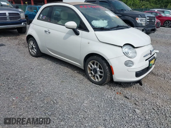 ✅ 2015 FIAT 500 Pop • VIN: 3C3CFFDR5FT689833 • Лот: 42419060. Опубліковано раніше на IAAI з пробігом 124 096 миль. Безкоштовний доступ до архіву аукціонних продажів зі США та докладний звіт про історію автомобіля на DreamBid. Зображення 1.